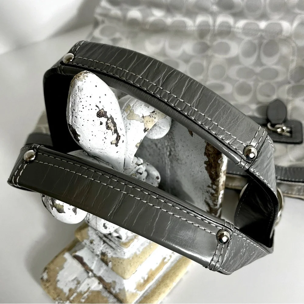 Coach Penelope Tote F14693 Signature Jacquard Tote Luxe Casual Quiet Luxury - Picture 5 of 15